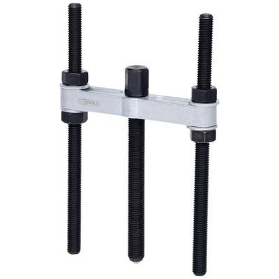 A three-armed puller with three long screws, ideal for removing stuck gears or pulleys in technical applications.