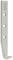 'Metal angle with three holes for fixing, suitable for versatile constructions and applications.'
