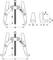 Technical drawing of a puller with dimensions: A, B, C for height and width, D, E, F for clamp details, G for bolt.