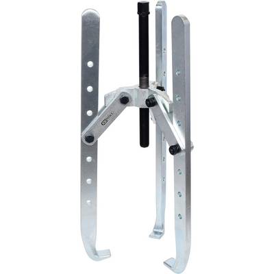 A three-arm mechanical puller, ideal for removing bearings or gears from shafts.