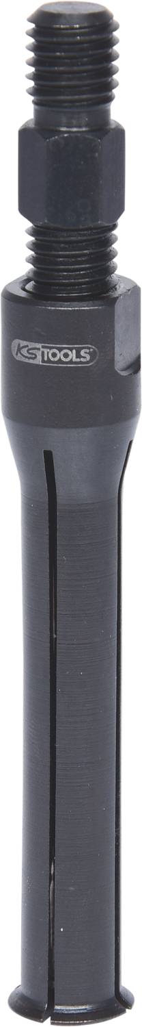 Drill bit with threaded adapter, smooth, black, by ASTOOL.