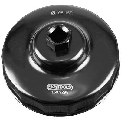 KS Tools 1509295 1/2" truck oil filter key, 108-15