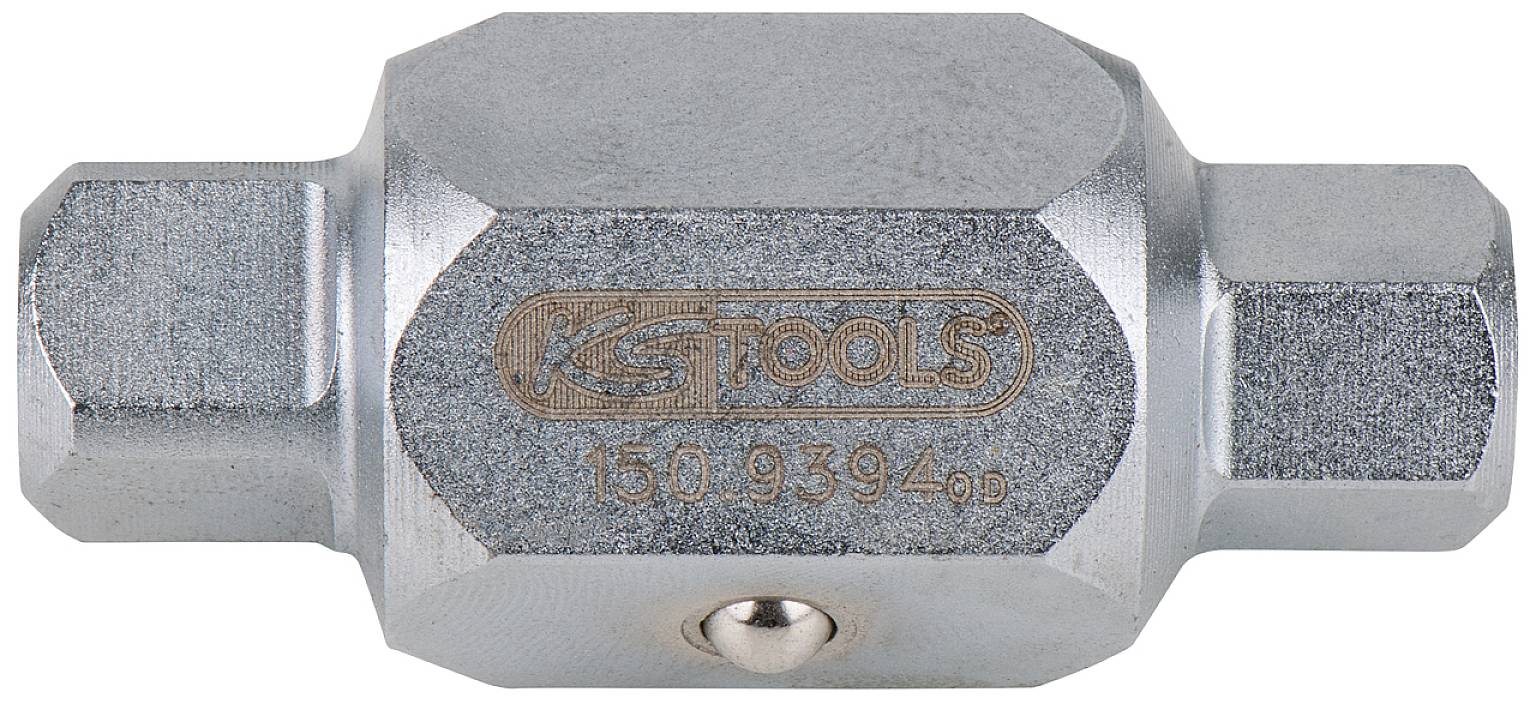 Hexagonal spanner by KS Tools with article number '150.9394', made of metal, with no visible signs of wear.
