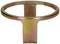 A metallic tool with a hexagonal end and a handle, used for loosening or tightening nuts or bolts.