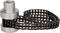 Metal tool with a chain, similar to a chain socket, visible. Used for fastening or loosening components.