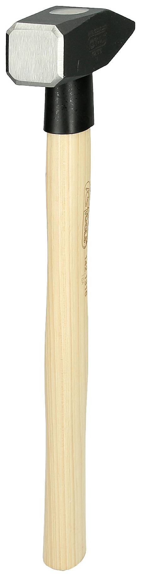 A hammer with a wooden handle and metal head, suitable for general construction and DIY projects.