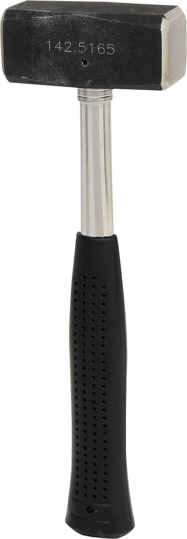 A vice hammer with a black head and sturdy handle. The head is marked with the inscription '142.5165'.