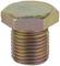 High-strength, hexagonal screw bolt with machined threads.