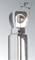 The image shows a metallic shaft with a ball joint, inclined at an 8-degree angle, represented by red dashed lines.