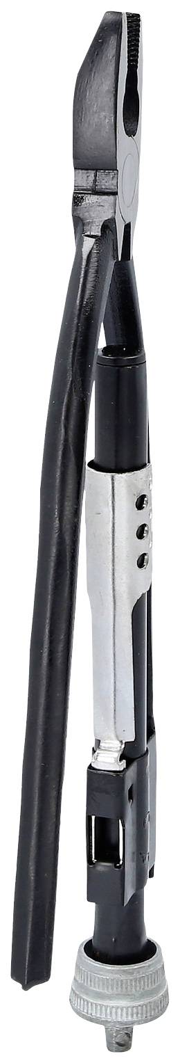 Diagonal cutters with black handle, suitable for cutting through wire or small cables.