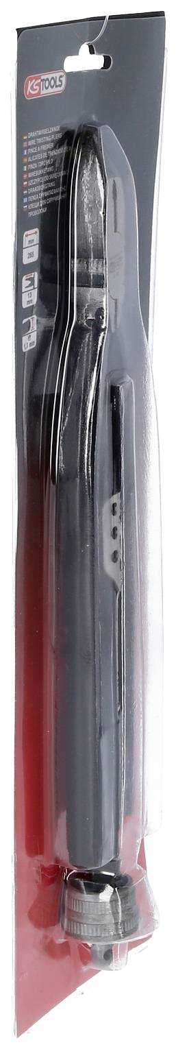 Packaged barbecue accessories in plastic packaging, dark barbecue tongs with stainless steel tips, suitable for safely turning food.