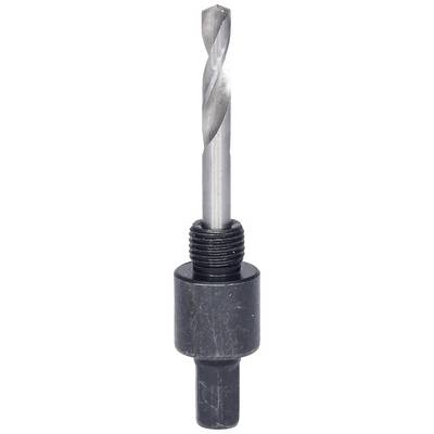 Metal drill bit with a black shaft and grey tip, suitable for precise drilling into metal surfaces.