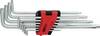KS Tools 1512482 Allen key set TS 8, TS 10, TS 15, TS 20, TS 25, TS 27, TS 30, TS 40, TS 45, TS 50 10-piece