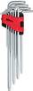 KS Tools 151.4800 TX Allen key set TB 8, TB 10, TB 15, TB 20, TB 25, TB 27, TB 30, TB 40, TB 45, TB 50 10-piece