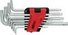 KS Tools 151.4880 TX Allen key set T 8, T 10, T 15, T 20, T 25, T 27, T 30, T 40, T 45, T 50 10-piece