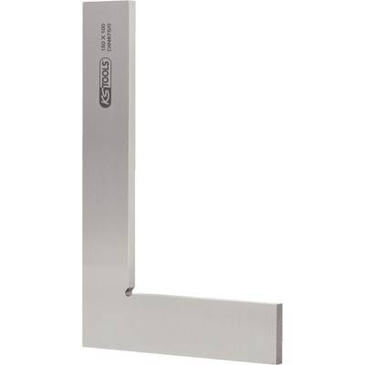 A metal right angle with 'KS Tools' printed on it. Used for precise measurement and alignment in craft work.