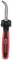 A cable or pipe cutting tool with a red and black handle and a curved metal blade.