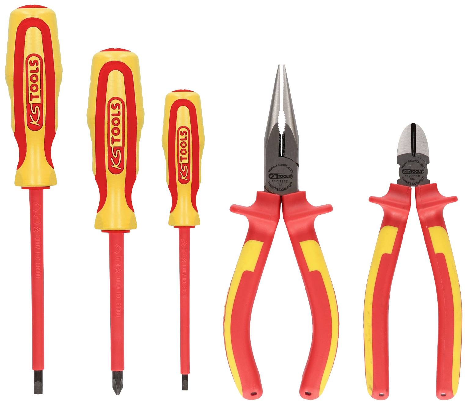 Ks Tools 117.1170 Screwdriver Set 