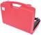 Rotem Plastic Carry Case with Handle and Fastening, Slightly Open. Suitable for Storing Tools or Accessories.