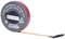 A measuring tape with a length of 10 m. It has a red casing and is suitable for general measuring purposes.