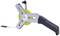 Measuring tape with handle and winder, long yellow tape, suitable for precise measurements in construction or gardening projects.