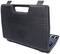 Black tool case made of hard plastic with an integrated handle, open. 'KS Tools' logo visible on the side.