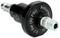 A black pneumatic pressure regulator with the inscription 'Accuracy 6.2 Bar (90 PSI)'. An arrow indicates the flow direction.