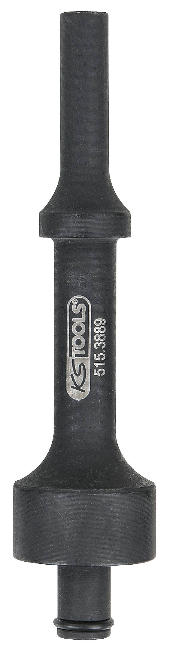 A black tool attachment with a narrow shaft and a widened end. On the shaft is written 'KS TOOLS 515.3880'.