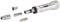 Versatile torque screwdriver with interchangeable tips, suitable for precise screwdriving on devices.