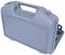 Grey, closed plastic case with handle. The case is rectangular and appears sturdy for the secure transportation of items.