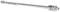 Metallic extension bar with a joint mechanism at one end, used for accessing hard-to-reach screws during car repairs.