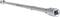 Metal rod with a square-ended piece and 'Gedore Nm B' marking. Tool for torque transmission.
