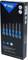 Box of screwdriver set by Brilliant Tools. Contains 5 pieces. Screwdrivers and technical details are illustrated.