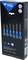 Image of a screwdriver set by Brilliant Tools. Shows six screwdrivers with blue handles and product information.