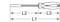 Black and white sketch of a screwdriver by KS Tools with length measurements: L1, L2, and L3.