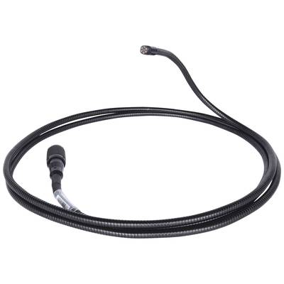 A black, flexible inspection endoscope with a camera at its tip. Used for visual inspections in hard-to-reach locations.