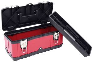 KS Tools 8500355 850.0355 Tool box (empty) Plastic, Steel plate Black-red