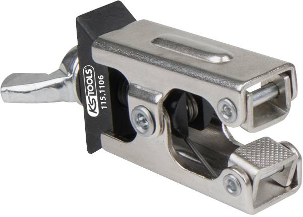 Metallic tools in close-up, suitable for precision work in industry or workshop.