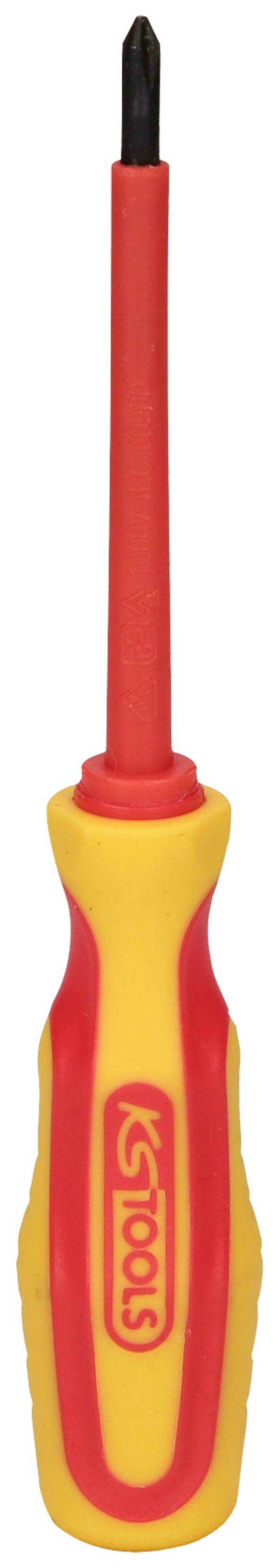 KS Tools 1170524 117.0524 VDE Phillips screwdriver PH 1 Blade length: 80.0 mm DIN 7438