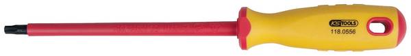 KS Tools 118.0556 VDE Torx screwdriver Size (screwdriver) T 30 Blade length: 105.0 mm DIN 7438 1 pc(s)