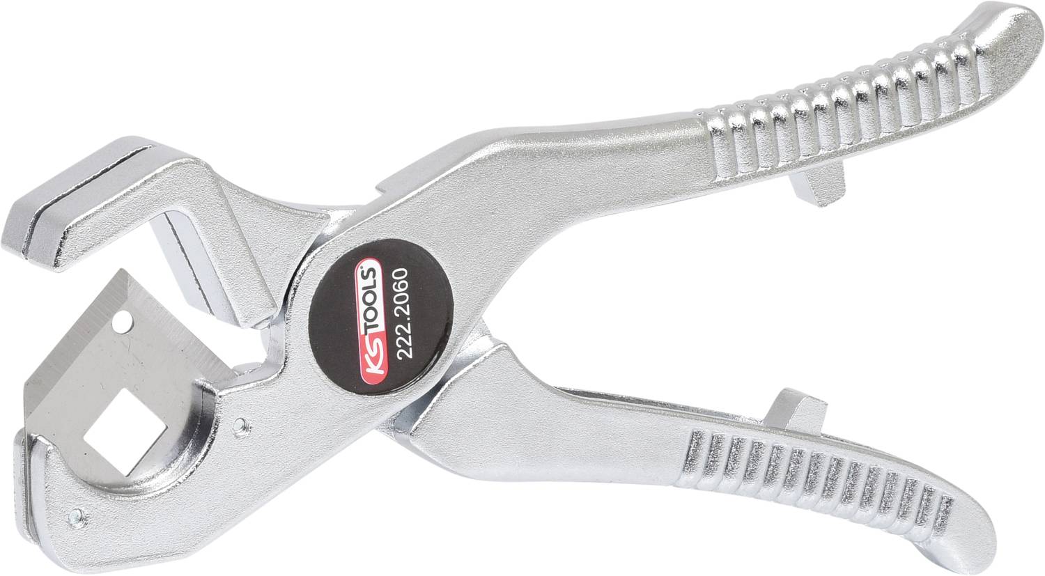 Silver adjustable pliers with the inscription 'KS TOOLS 222.2060'. Suitable for various screw applications.