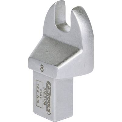 'Open-ended spanner head size 8 by KS Tools, maximum torque 13.3 Nm.'