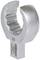 Open-ended ring spanner, 22 mm size, silver-coloured, for hard-to-reach screws or nuts, brand name visible on handle.