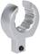 A metallic, plier-like tool with a serrated inner grip, likely used for handling or securing round objects.