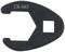 A black, half-moon shaped tool attachment with 'CR-MO' engraving, suitable for square spanner drive sockets.