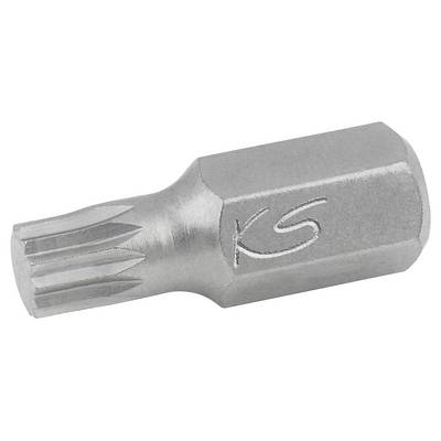 A silver Torx bit with an engraved 'KS', suitable for screw applications.