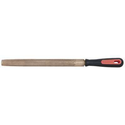 Measuring tool with a black handle and red accent, primarily made of metal.