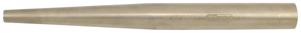 A cylindrical metal component with a conical taper and smooth surface.