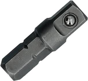 Crosshead bit for screwdriver, silver-coloured.