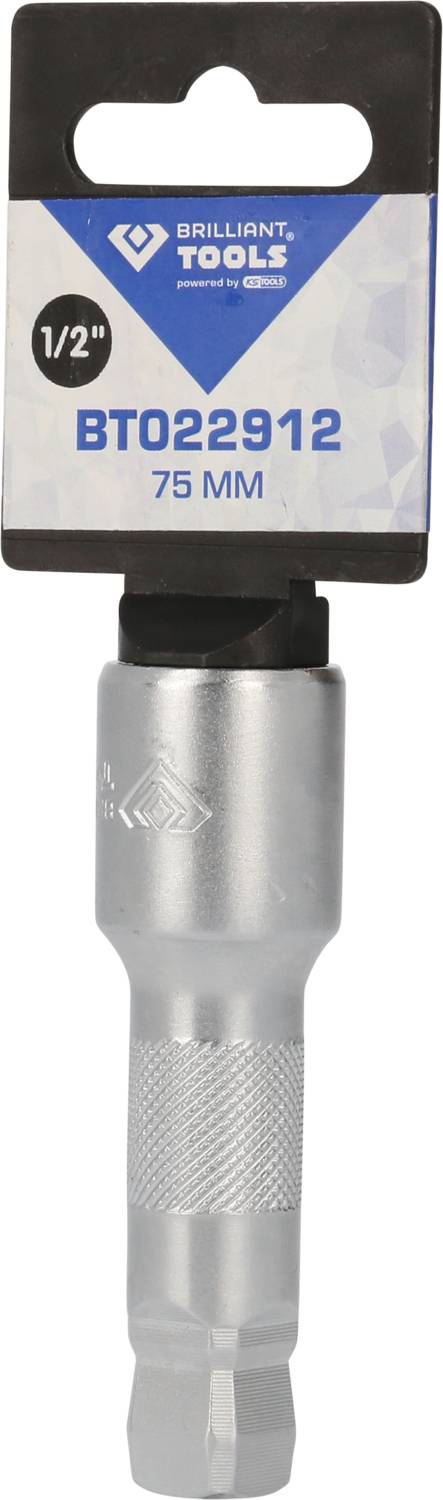 'Brilliant Tools Adapter BT022912, 75 mm, 1/2 inch.'